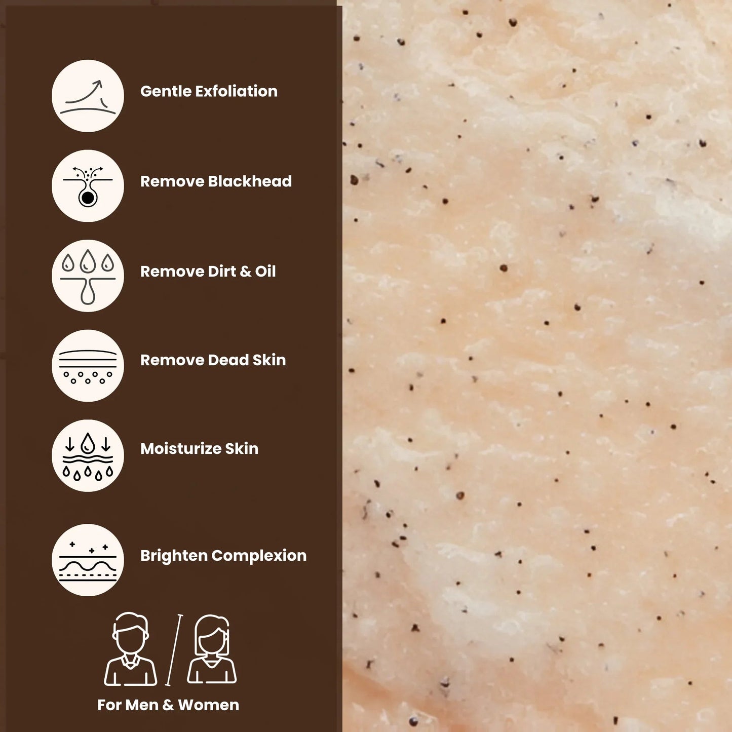 Luvvel Exfoliating Facial Scrub — Best Gentle Face Scrub