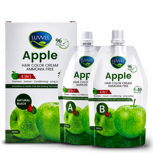 Luvvel Apple Hair Color Cream (500ml)