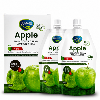 Luvvel Apple Hair Color Cream (500ml)