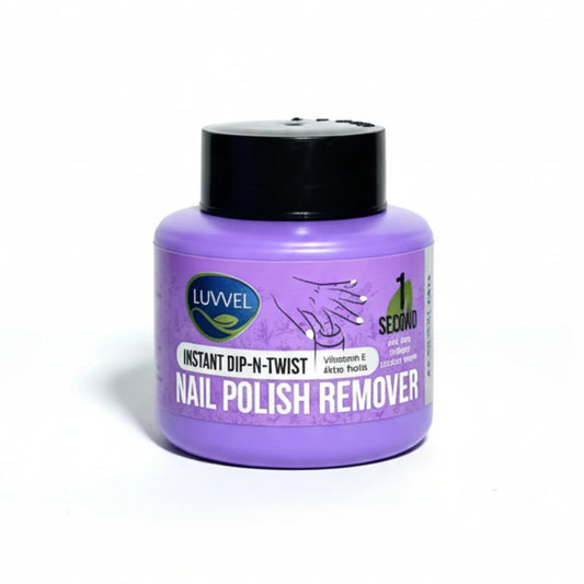 Luvvel Dip-N-Twist Nail Polish Remover — Acetone-Free, Gentle & No-Mess