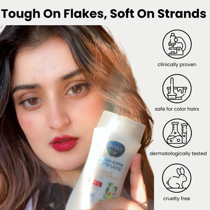 Luvvel Anti Dandruff Shampoo - Pomegranate & Reetha Extracts
